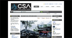 Desktop Screenshot of csa-audiocar.com